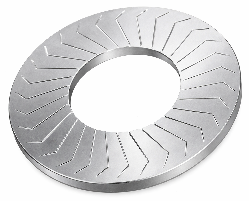 Шайба стопорная плоская с насечками WS 9267 тип B, нержавеющая сталь А4 - фото